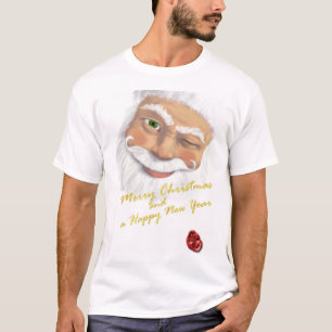 私はサンタクロースです Tシャツ
