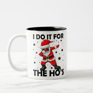 私はサンタクロースのクリスマスをダビングするためにそれを行う ツートーンマグカップ