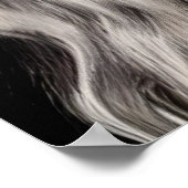 私はサンタクロース | AIアートポスター ポスター (角)