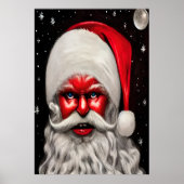 私はサンタクロース | AIアートポスター ポスター (正面)