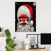 私はサンタクロース | AIアートポスター ポスター (ホームオフィス)