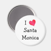 私はサンタモニカが大好き マグネット (正面/裏面)
