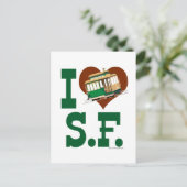 私はサンフランシスコのケーブルカーが大好き ポストカード (スタンド正面)