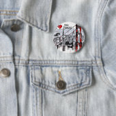 私はサンフランシスコを愛します 缶バッジ (インサイチュ)