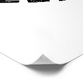 私はサースの人間関係おもしろい雲の中だ ポスター (角)