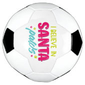 私はサ信じンタの足のペット犬 |クリスマス サッカーボール (回転)