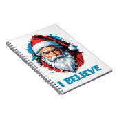 私はサ信じンタクラウスグラフィティスタイルデザイン ノートブック (右側)