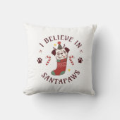 私はサ信じーターの足で クッション (正面)