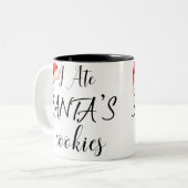 私はサ食べンタ ツートーンマグカップ (正面左)