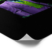 私はザ・カーブ悪役ハロウィーンアンチヒーローアステト ポスター (角)