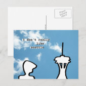 私はシアトルが苦手だ ポストカード (正面/裏面)