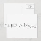 私はシアトルを特別なスタイルで愛している ポストカード (正面/裏面)