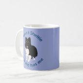 私はシェットランド・ シープドッグ コーヒーマグカップ (正面左)