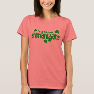 私はシェナニガンのリンガーのために準備している Tシャツ