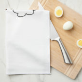 私はシェフです! キッチンタオル (四つ折り)