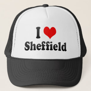 私はシェフィールド、イギリスを愛します キャップ