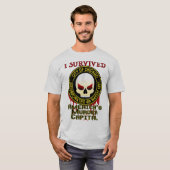 私はシカゴを生き延びました Tシャツ (正面フル)