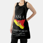 私はシシリア人女性Tシャツです エプロン (インサイチュ)