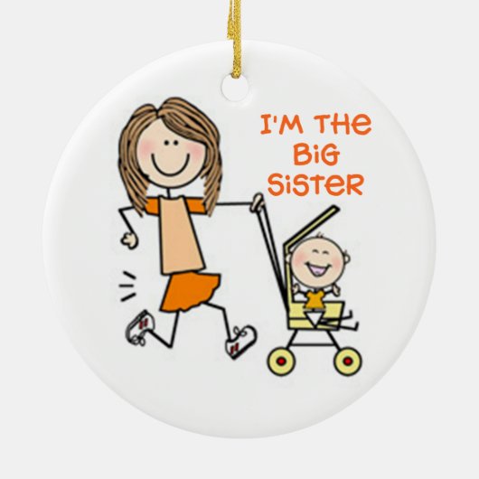 私はシスター・スティック・フィギュア セラミックオーナメント (裏面)