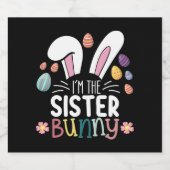 私はシスター・バニー・イースターの家族のマッチング ビールラベル (シングルラベル)