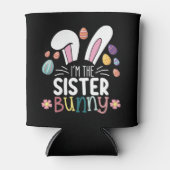 私はシスター・バニー・イースターの家族のマッチング 缶クーラー (正面)