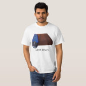 私はシタールのTシャツを愛します Tシャツ (正面フル)