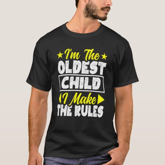 私はシブリンのルールを作る最も古い子おもしろいだ Tシャツ (正面)