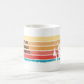 私はシベリアのハスキー犬のペットのハートが白熱［赤熱］光を放つ大好き コーヒーマグカップ (中央)