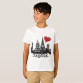 私はシャイエンヌを愛します Tシャツ (正面フル)