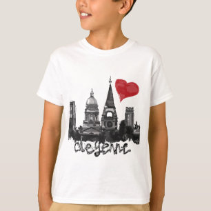 私はシャイエンヌを愛します Tシャツ
