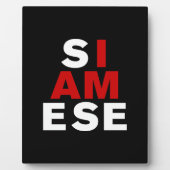 私はシャム人 フォトプラーク (正面)