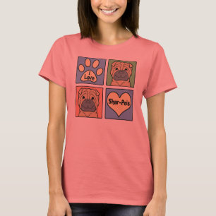 私はシャルピーが大好き Tシャツ