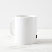 私はシャレーを愛している コーヒーマグカップ (正面左)