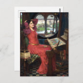 私はシャロットの婦人が言った影に半分酔っている ポストカード (正面/裏面)