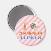 私はシャンペーンが大好き、IL マグネット (正面/裏面)