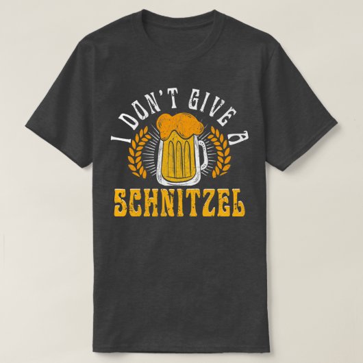 私はシュニッセ与えルドイツ語おもしろい2を使わない Tシャツ (デザイン正面)