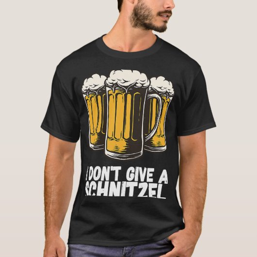 私はシュニッツ与えルではない Tシャツ (正面)