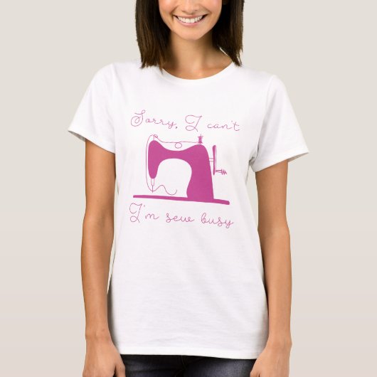 私はシュー忙し Tシャツ (正面)