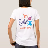 私はシュー素晴らし Tシャツ (裏面)