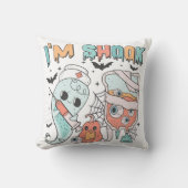 私はショックナースハロウィーン クッション (正面)