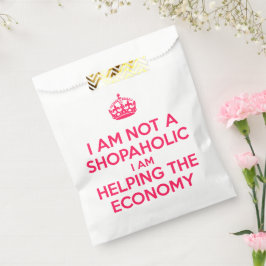 私はショッピング中毒ではない フェイバーバッグ