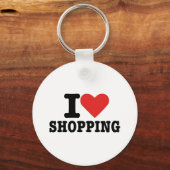 私はショッピング キーホルダー (正面)