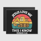 私はショベルクリスチャンを知っているイエスは私を愛している (正面/裏面)