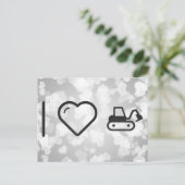 私はショベル好き ポストカード (スタンド正面)