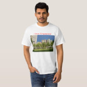 私はシンガポールのTシャツを愛します! Tシャツ (正面フル)