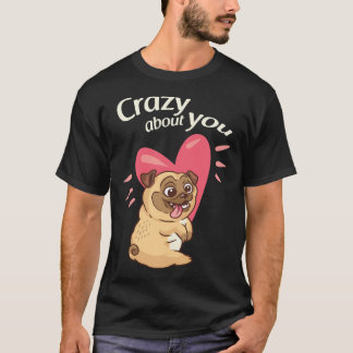 私はシングルではありません。パグがいるからです。パグ好きのための素敵なデザイン Tシャツ