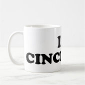 私はシンシナチオハイオ州を愛します コーヒーマグカップ (左)