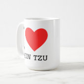 私はシンツーを愛してる コーヒーマグカップ (正面左)
