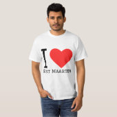 私はシント・マールテンが好き Tシャツ (正面フル)