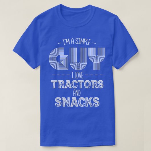 私はシンプルだ Tシャツ (デザイン正面)